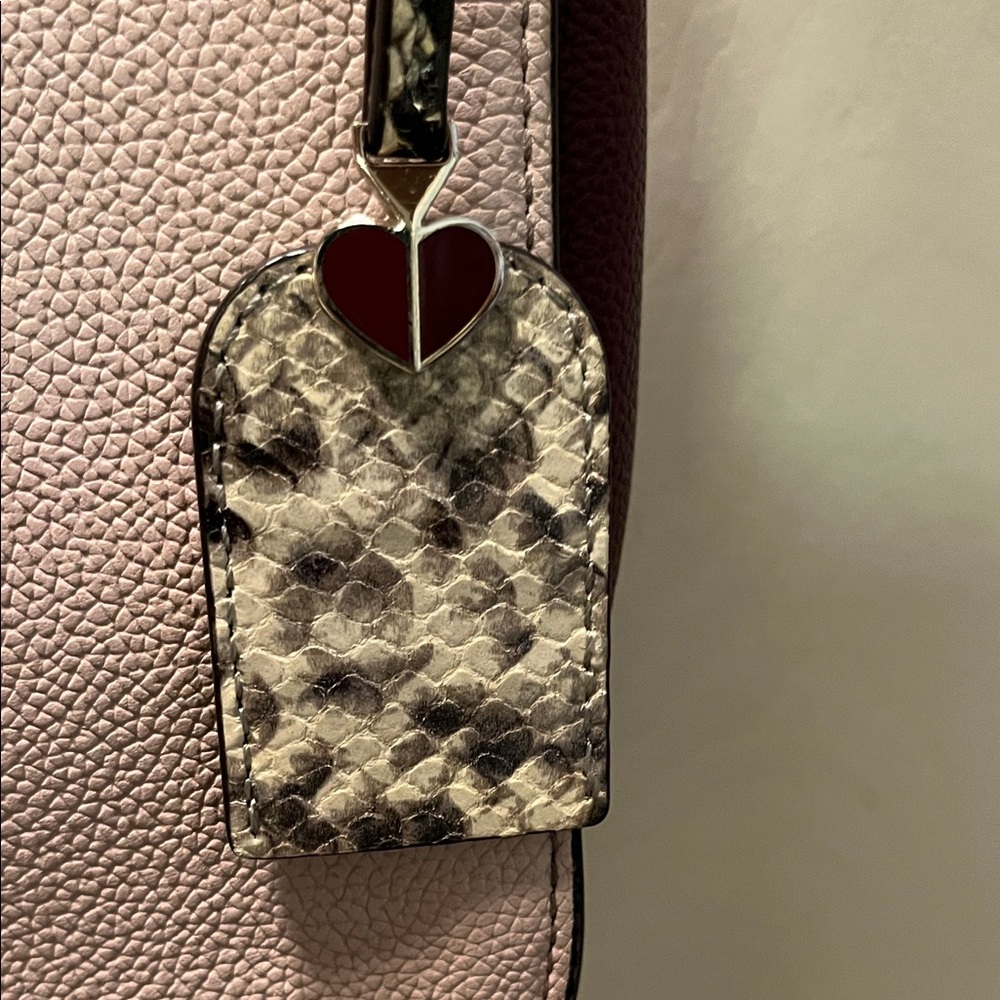 EUC Kate Spade Ny Margaux Snake Embossed Leather Crossbody Shoulder Bag - Picture 3 of 12